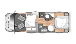 LMC camper Breezer Lift 607